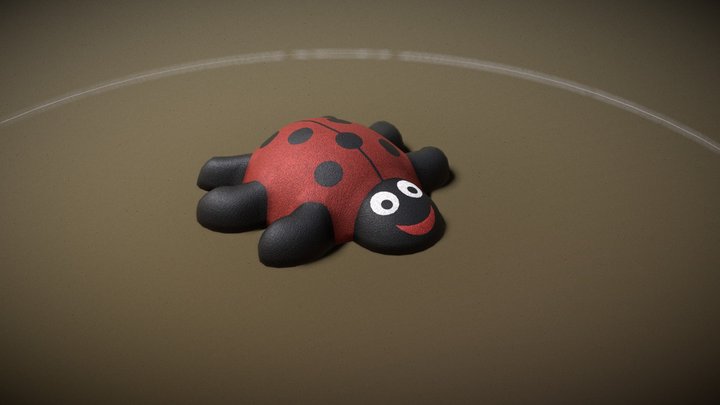 EPDM 3D Ladybird (K5-01A-01) 3D Model