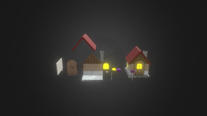 Animal Cursing House - Ignacio Yacobi 3D Model