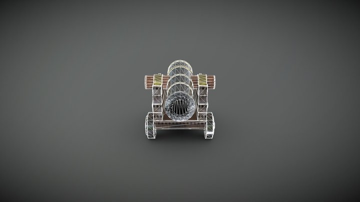 Cannon 3D Model