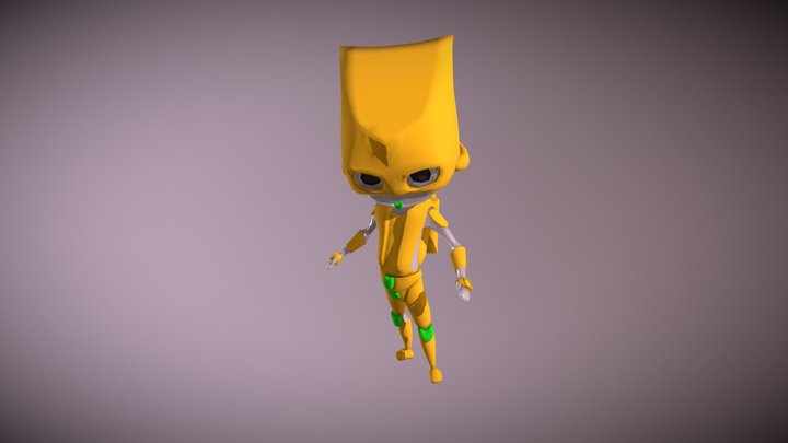 The World from JoJos bizarre adventure Part 3 3D Model