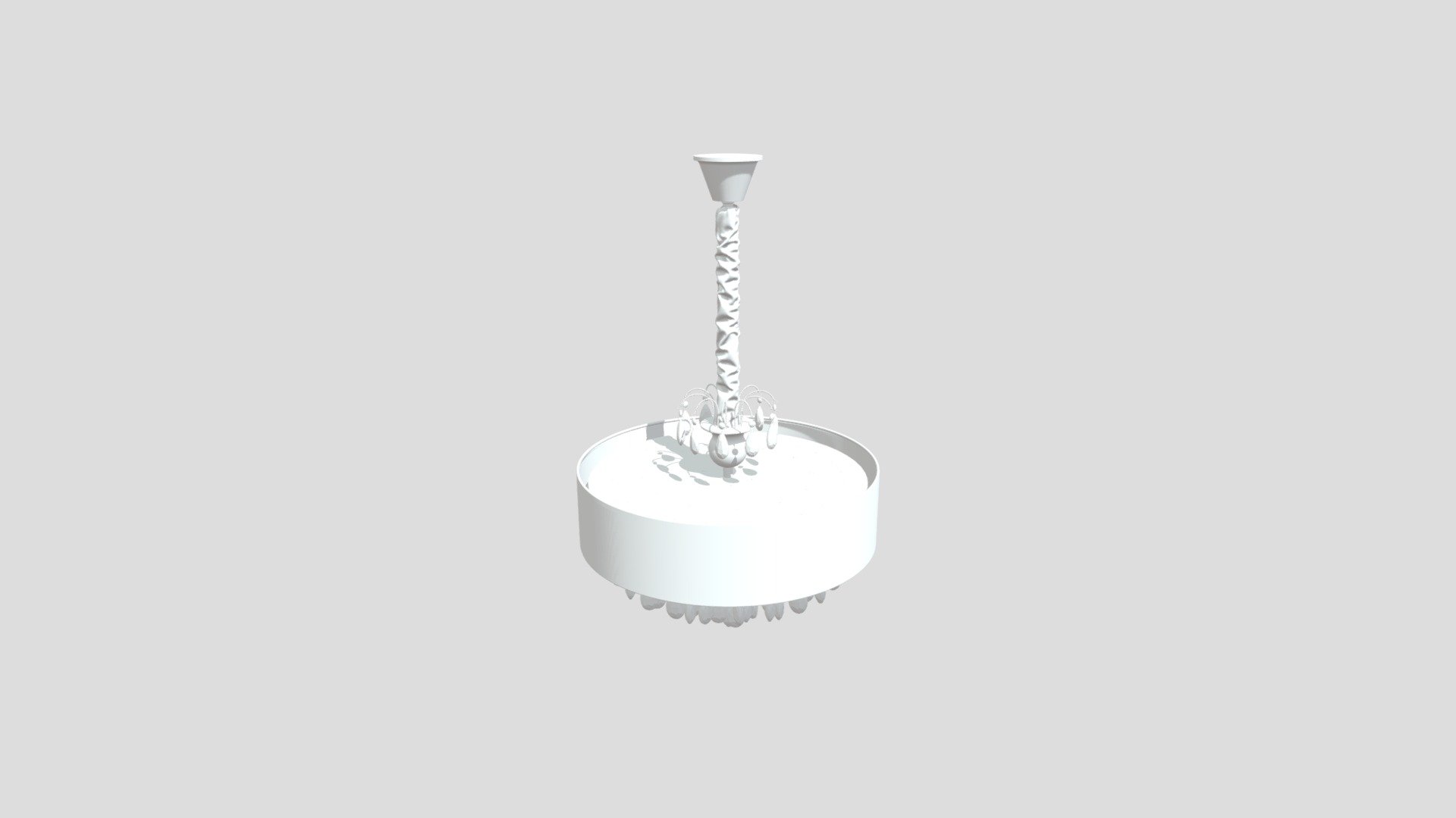 Crystal Lamp P8191B-5L