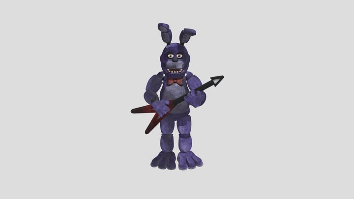Bonnie The Bunny For Prisma 3d 3D Model