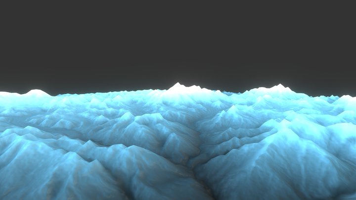 Terrain Visualization 3D Model