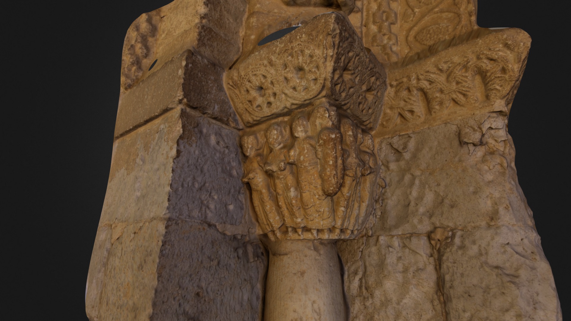Santa Maria del Camino (A) - 3D model by RomanesqueSpain (@lizlastra) [bf07f22] - Sketchfab