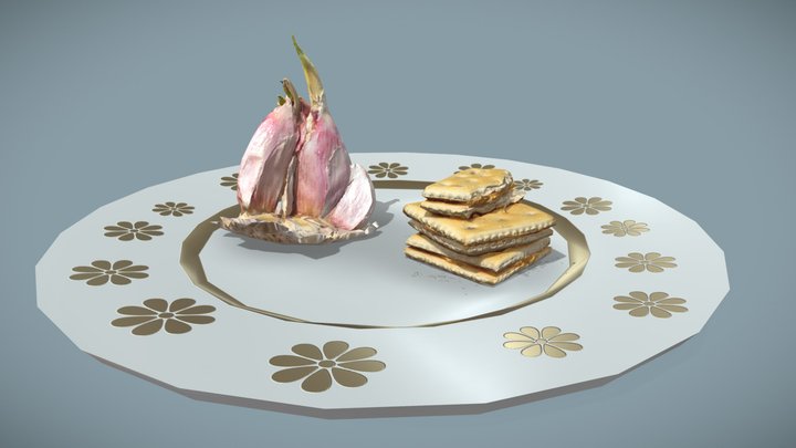 Still Life - Abandoned Food 3D Model