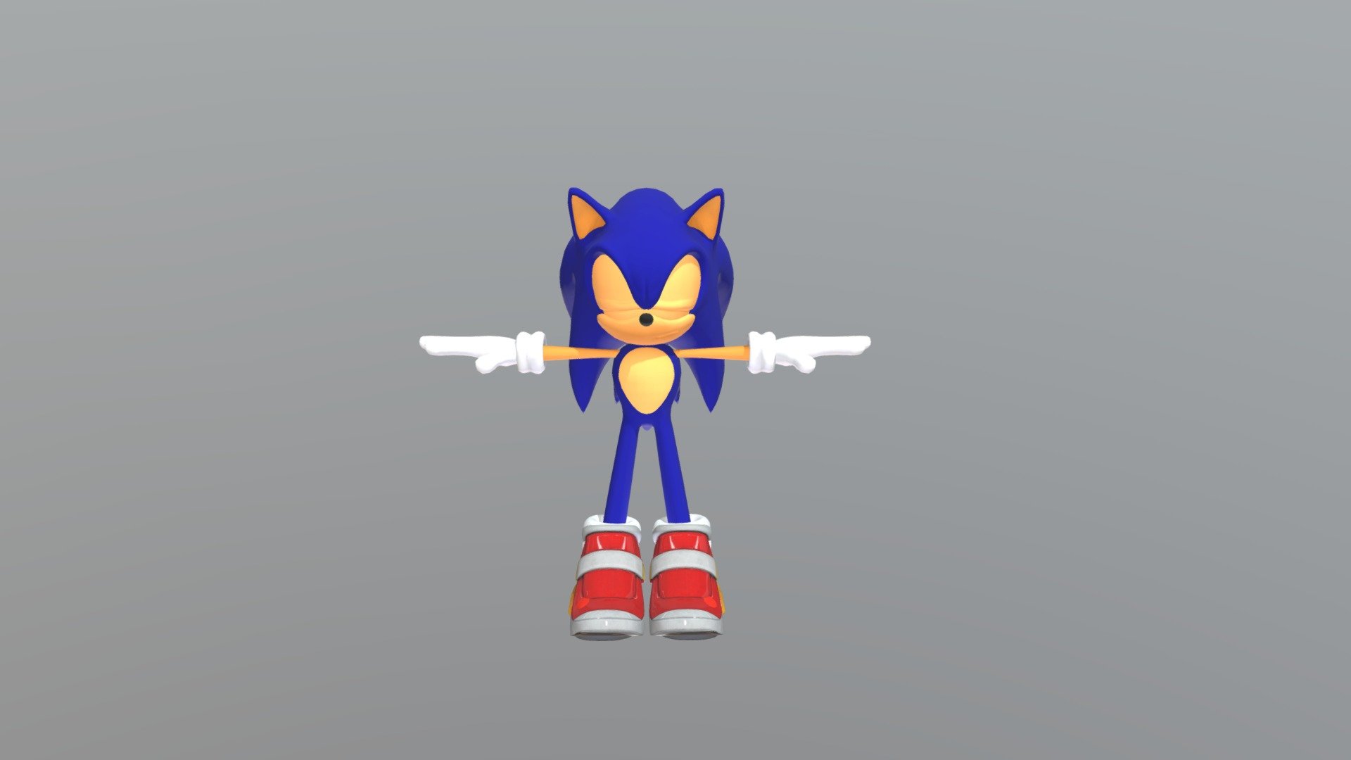 HD SA2 Sonic - Download Free 3D model by MetalDoom [bf08cfa] - Sketchfab