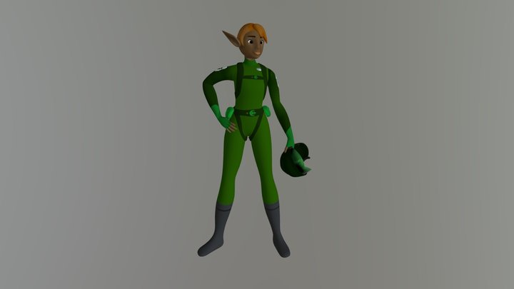 Holly Short 3D Model