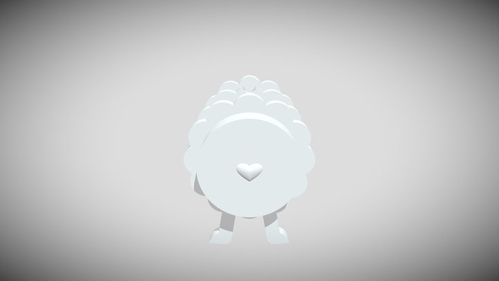 3D CORK SHEEP 3D Model