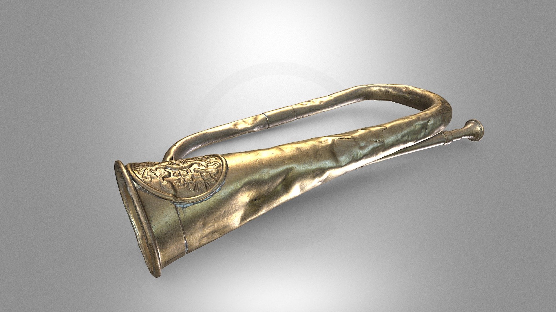Signal trumpet Download Free 3D model by Virtual Museums of