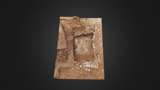 Cave romaine en cours de fouille 3D Model