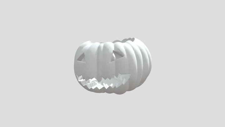 Jack-o-lantern 3D Model