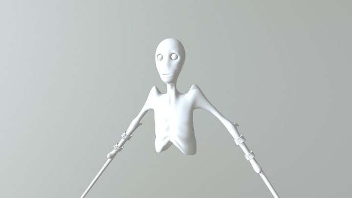 The Stilt (high res) Original Character 3D Model