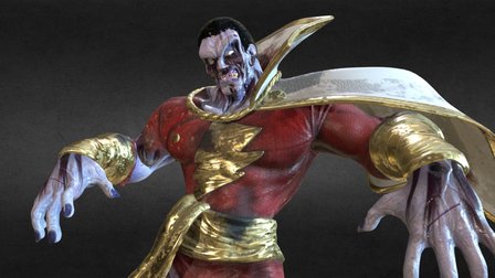 Kandarian Captain Marvel 3D Model