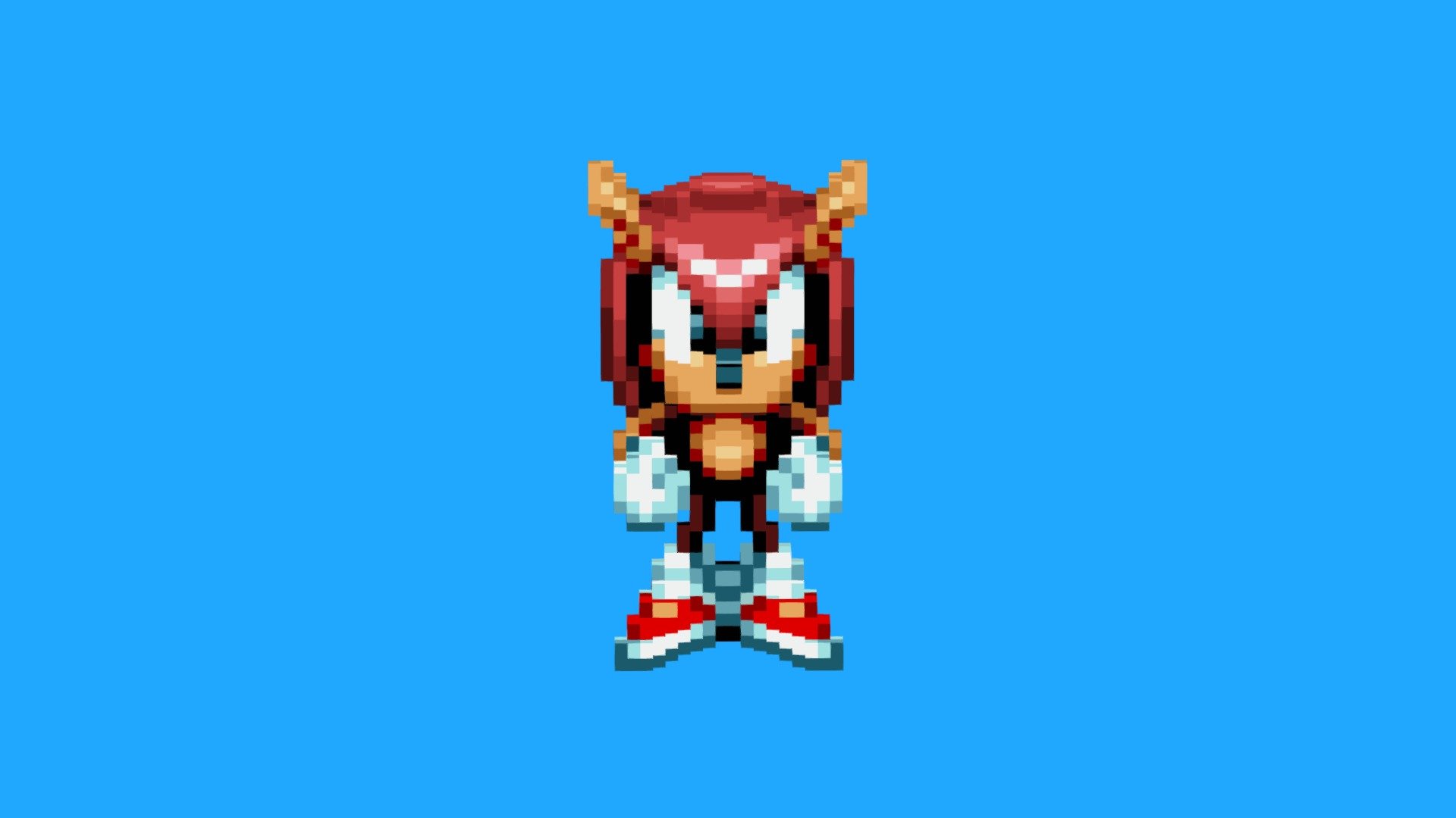 Mighty the Armadillo (Sonic Mania 2018) Minecraft Skin