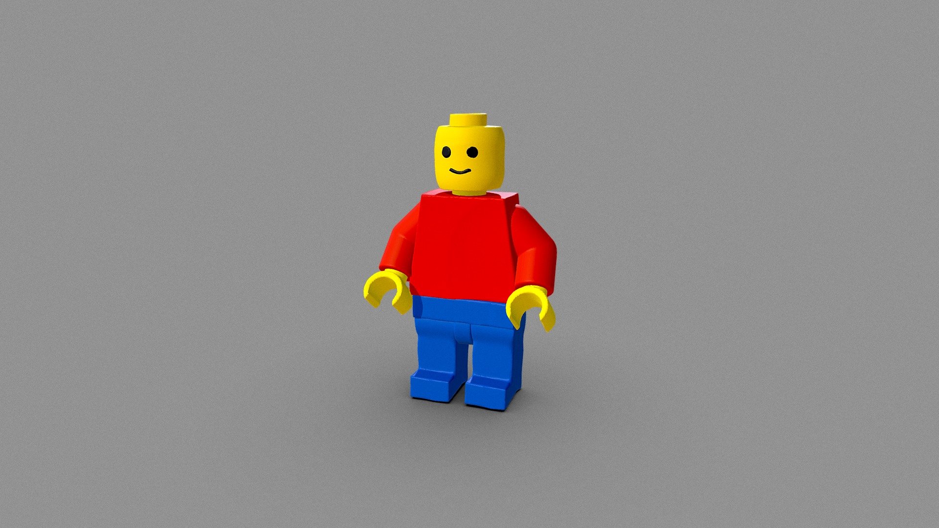 Medium Lego man - 3D model by alban [bf133b6] - Sketchfab