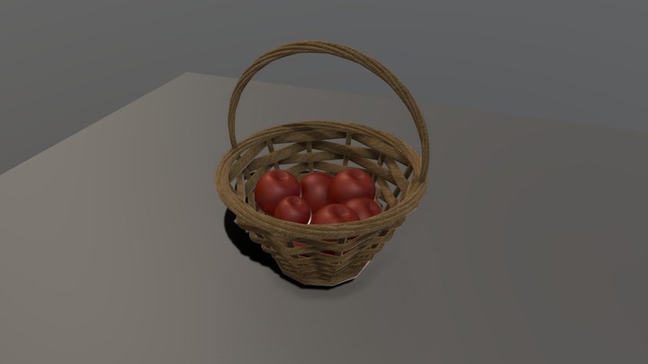 Basket 3D Model