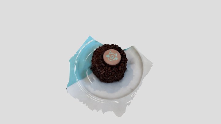 Chocolate cake @ Tiffany Cafe #WWDC21Challenges 3D Model