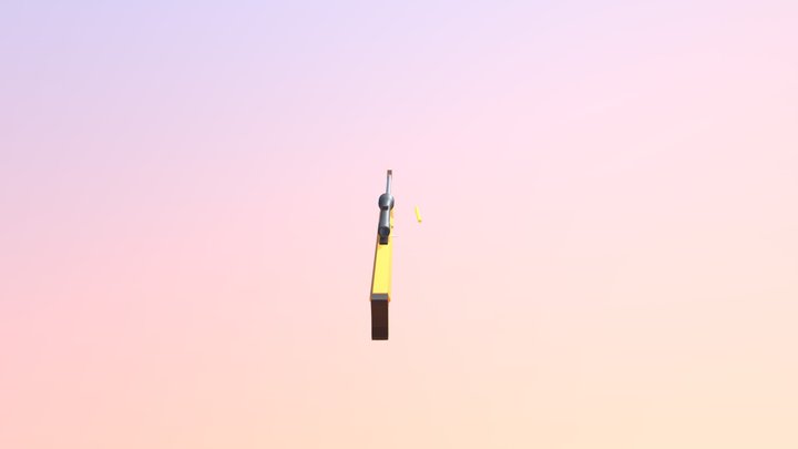 Berreta 50.cal sniper rifle 3D Model