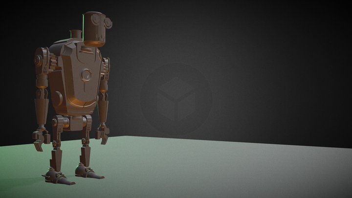 roboto 3D Model