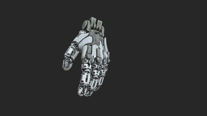 Mechanical arm 3D Model