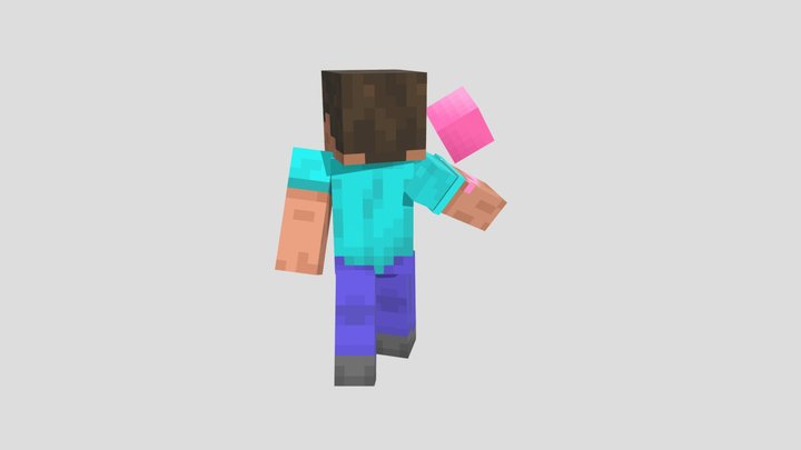 Herobrine 3D Model