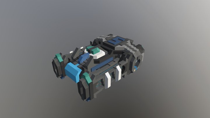 HS Fighter MK. 2 3D Model