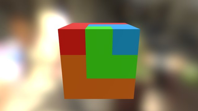 Cube #3 3D Model