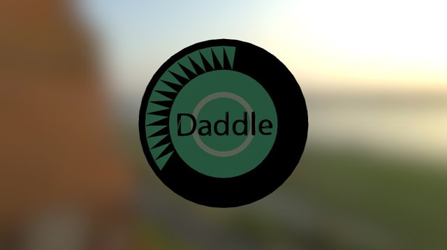 Daddle3d Logo2 3D Model