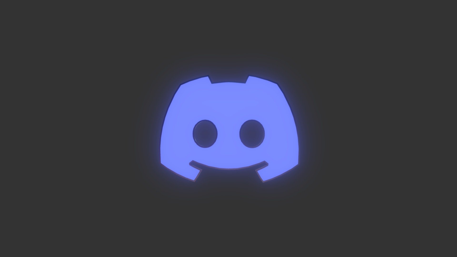 Discord Icon - Download Free 3D model by Gonsaku [bf1a7b2] - Sketchfab