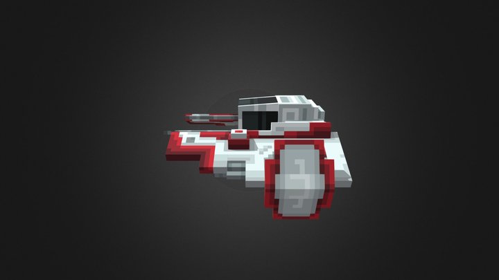 SpaceShip 3D Model