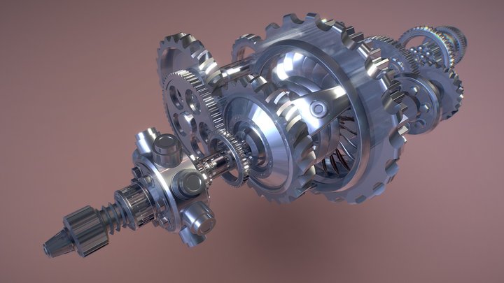 Gears 3D Model