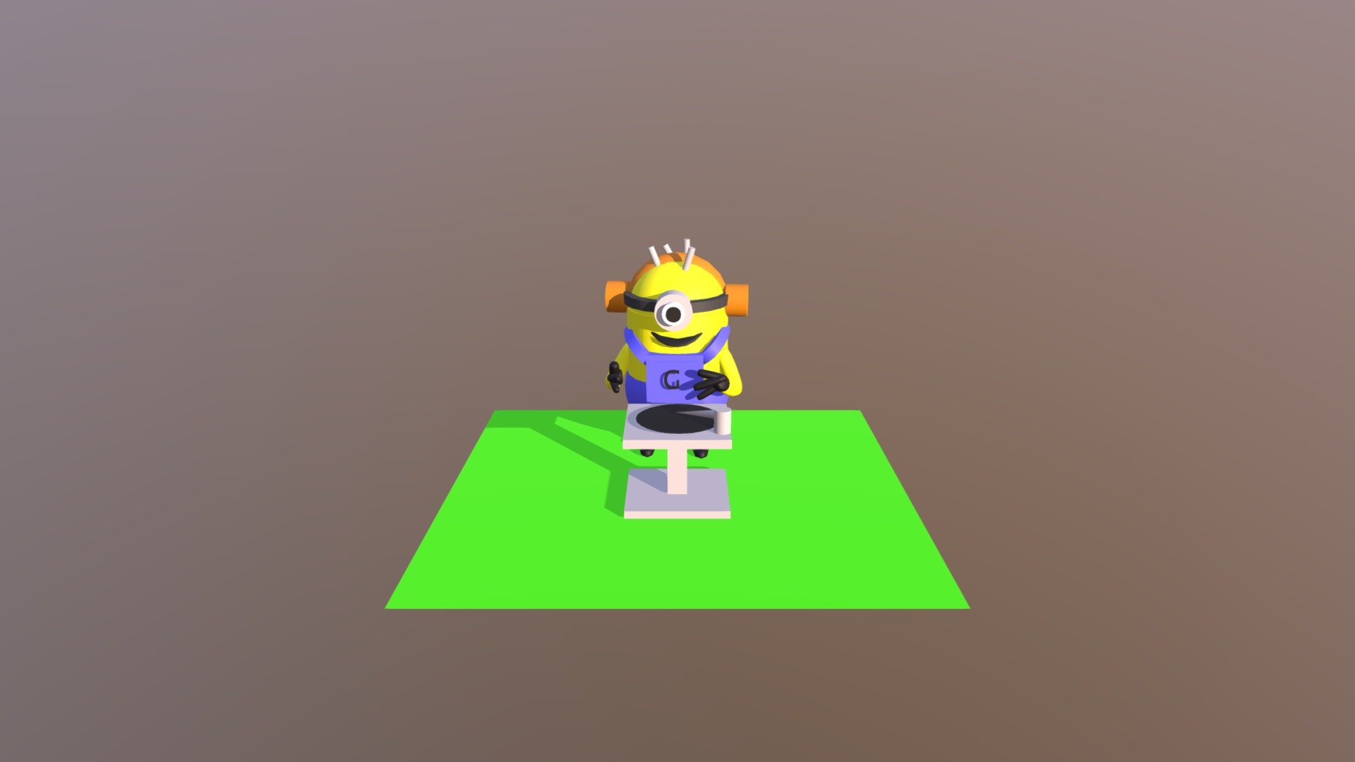 Minion - 3D model by firsty1234555 [bf1ad5b] - Sketchfab