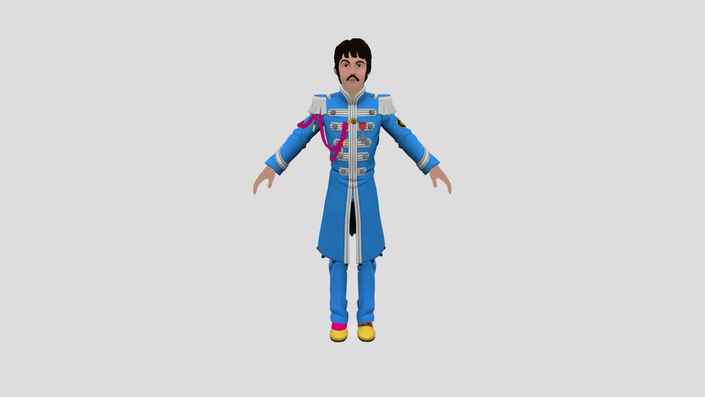 Paul McCartney Sgt. Pepper Outfit