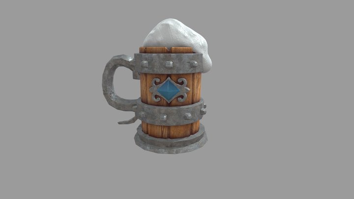 Mug of Ale 3D Model