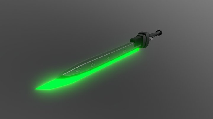 [HIGH SCHOOL] Plasma Sword 3D Model