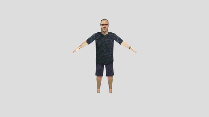 Peach Gaming PS1 3D Model