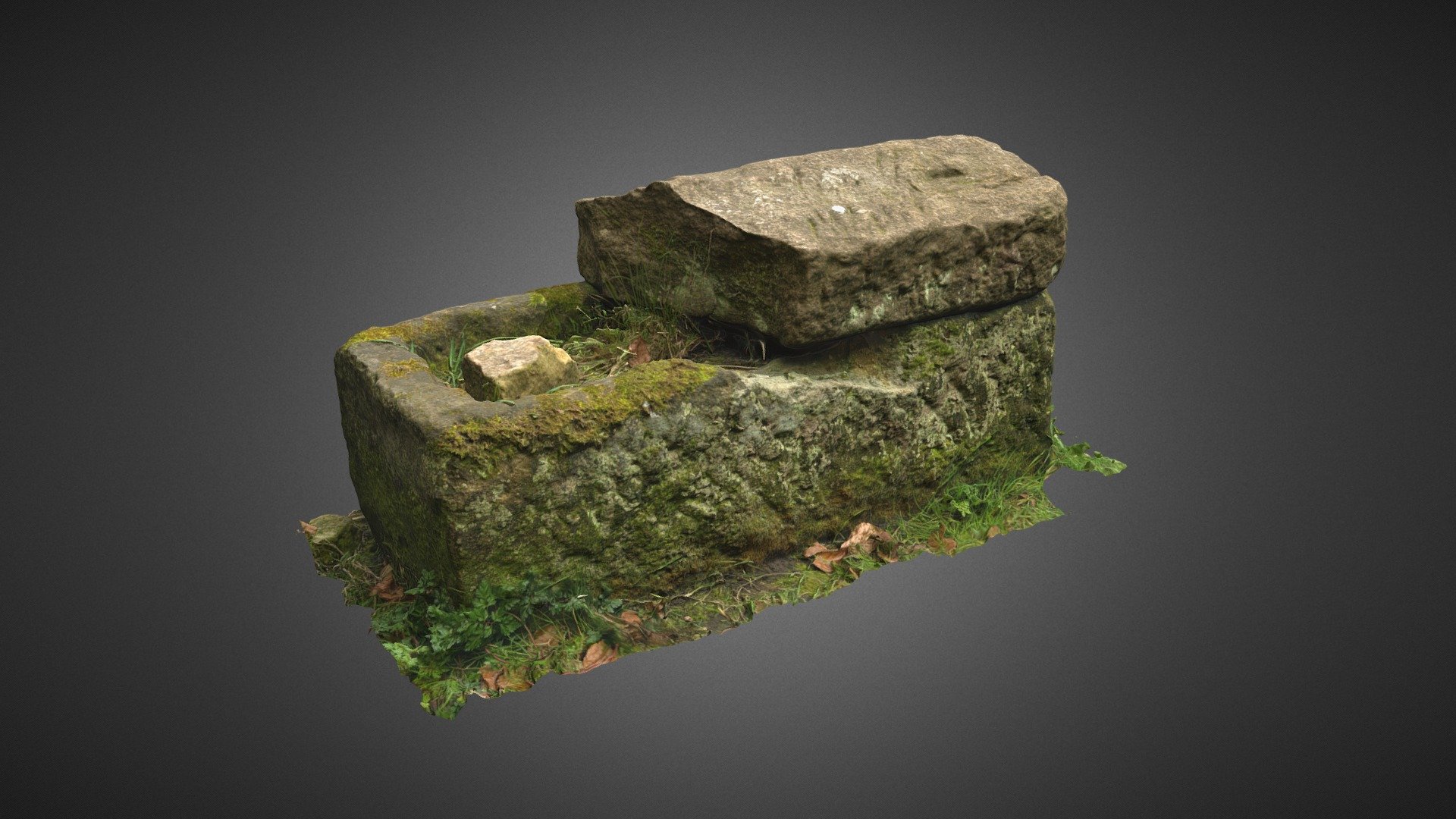 Sarcophagus in the Multangular tower, York (UK) - Download Free 3D ...