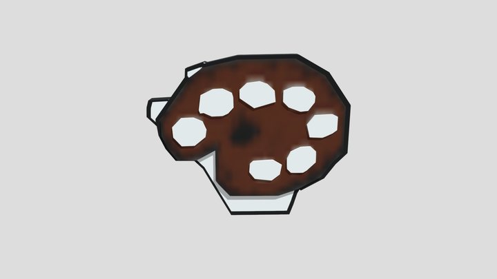 Pallet-painter-tier-3-badge-remade-v2 3D Model