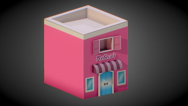 Clothing Store 3D Model