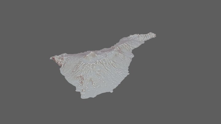 Tenerife 3D Model