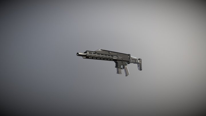 Perun X-9 3D Model