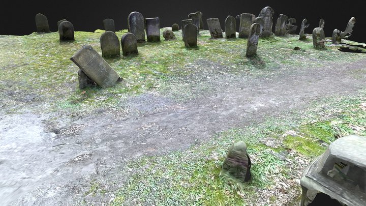 Jewish Cemetery #1 3D Model