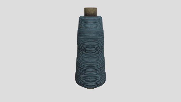 Thread Spool 3D Model
