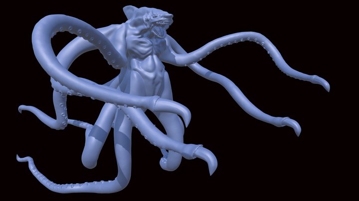 Sharktokaiju 3D Model