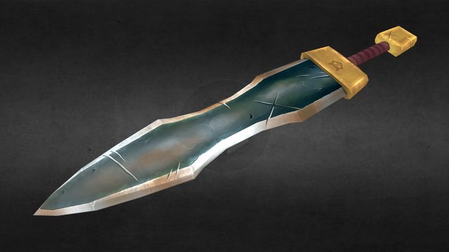 Sankofa - Infantry Sword 3D Model