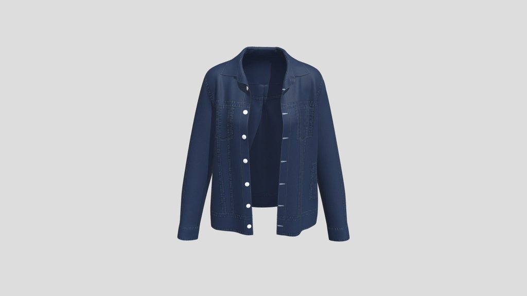 Unisex Denim Shirt Design