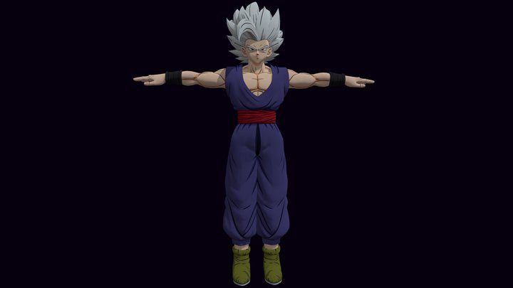 Gohan beast 3D Model