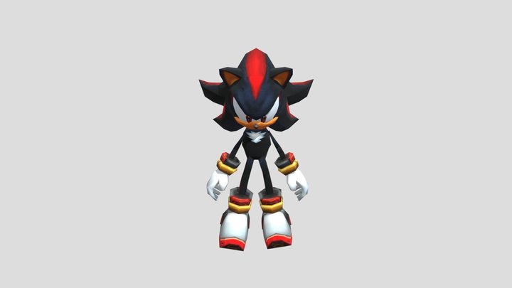 dreamcast-sonic-adventure-2-shadow 3D Model