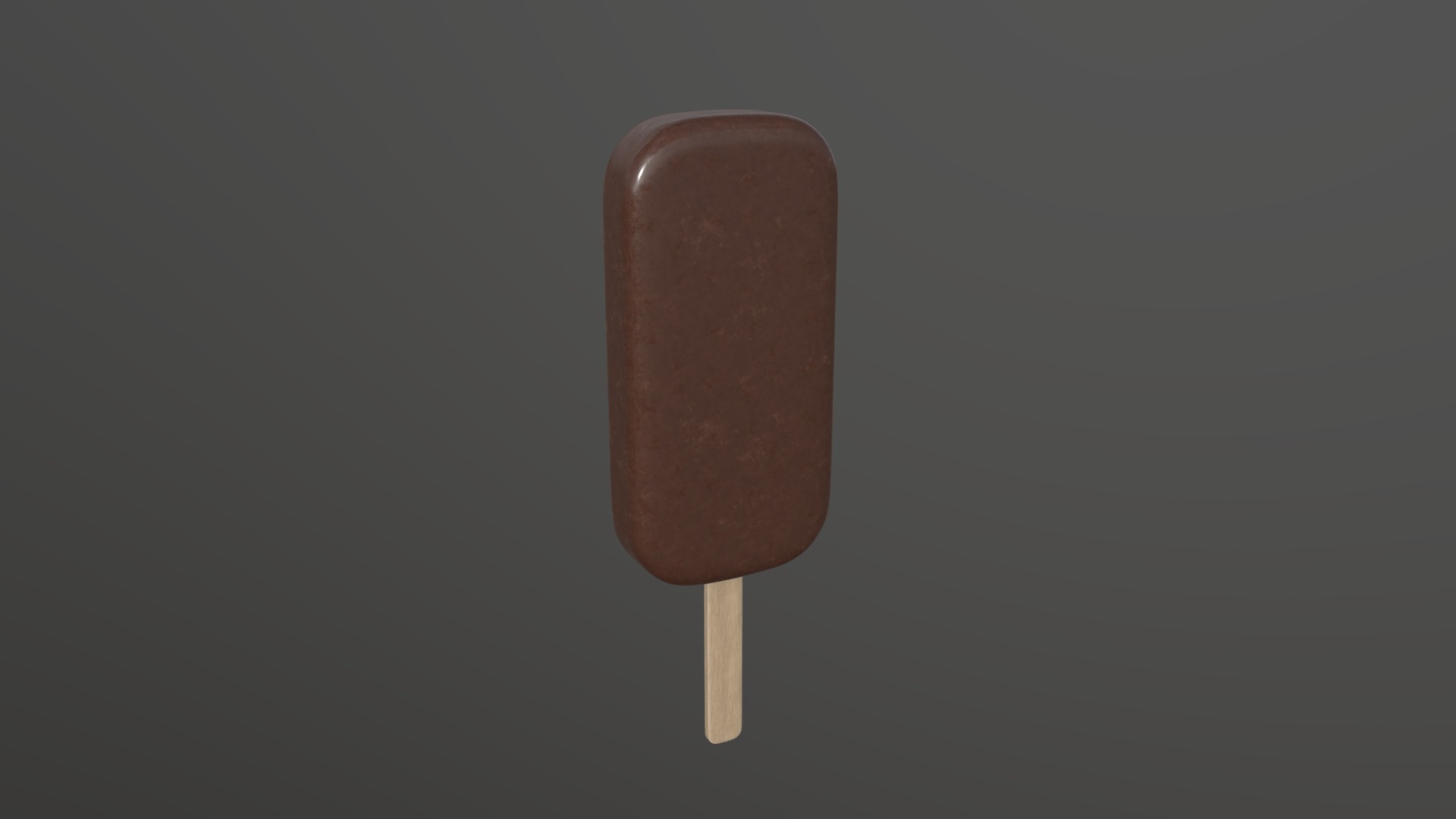 3D model Ice cream on stick - This is a 3D model of the Ice cream on stick. The 3D model is about a close-up of a lollipop.