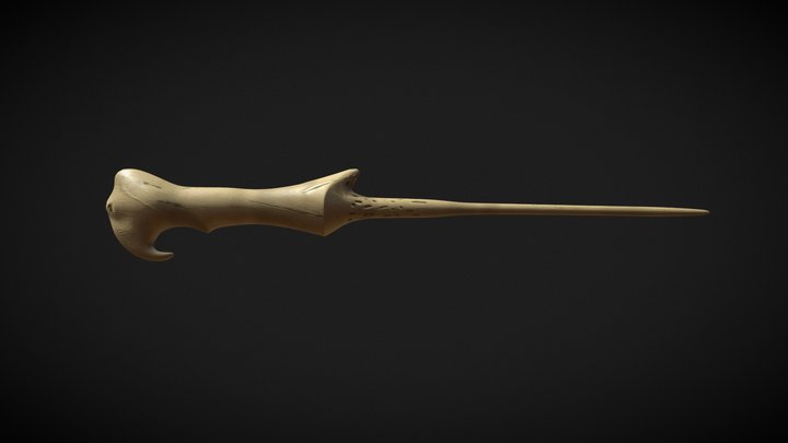 Voldemort's Wand. ϟ 3D Model